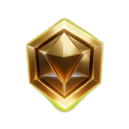Gold rank gem